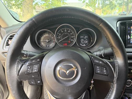 White 2015 Mazda Mazda6 i Touring