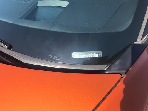 Orange 2008 Chevrolet Corvette Base