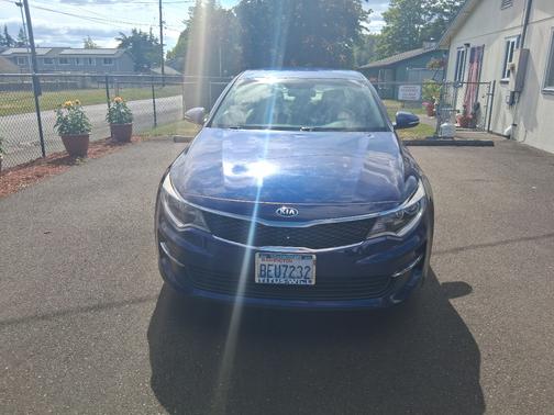 Blue 2016 Kia Optima LX