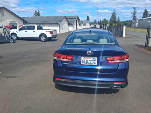 Blue 2016 Kia Optima LX
