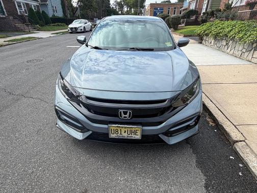 Gray 2021 Honda Civic Sport Touring