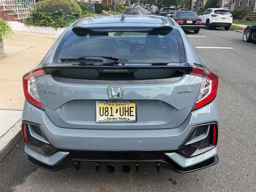 Gray 2021 Honda Civic Sport Touring