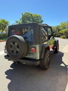 Green 1999 Jeep Wrangler SE