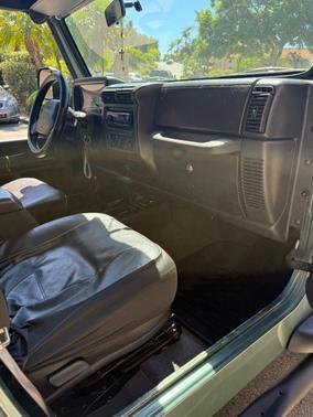 Green 1999 Jeep Wrangler SE