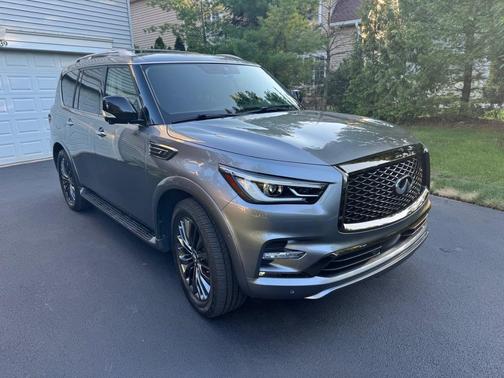 Gray 2021 INFINITI QX80 PREMIUM SELECT