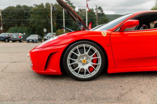 Red 2008 Ferrari F430 Berlinetta