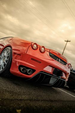 Red 2008 Ferrari F430 Berlinetta