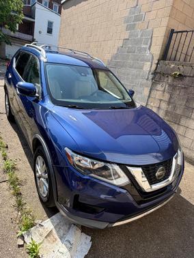 Blue 2020 Nissan Rogue SV