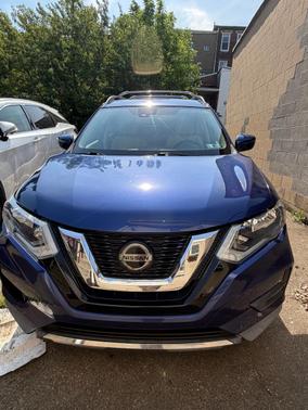 Blue 2020 Nissan Rogue SV