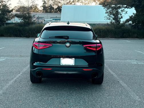 Black 2019 Alfa Romeo Stelvio Ti Sport