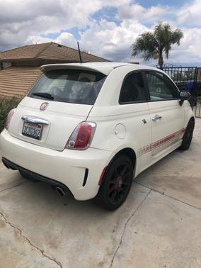 White 2013 FIAT 500 Abarth