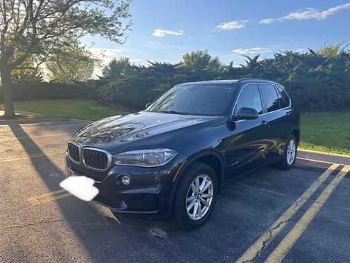 Blue 2014 BMW X5 xDrive35i