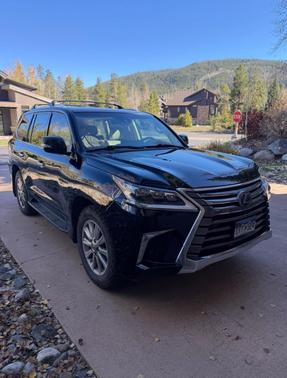 Black 2016 Lexus LX 570 Base