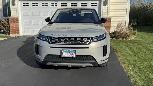 Silver 2020 Land Rover Range Rover Evoque SE