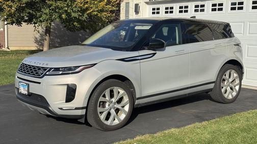 Silver 2020 Land Rover Range Rover Evoque SE