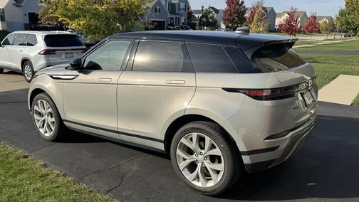 Silver 2020 Land Rover Range Rover Evoque SE