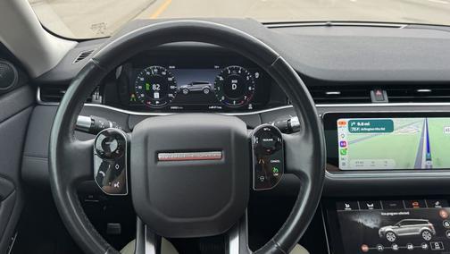 Silver 2020 Land Rover Range Rover Evoque SE
