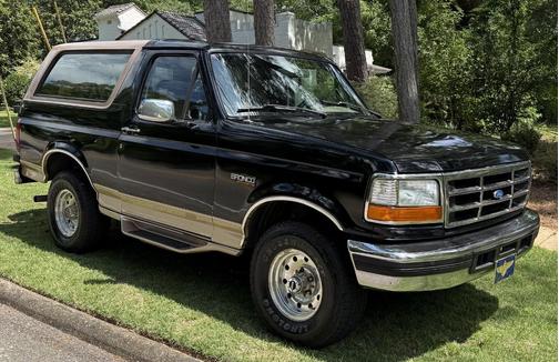 Black 1996 Ford Bronco Eddie Bauer