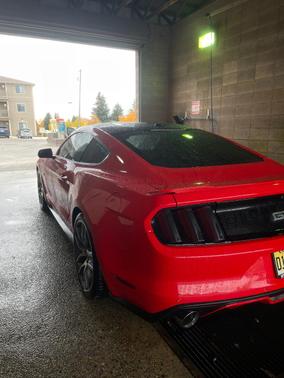 Red 2017 Ford Mustang GT Premium
