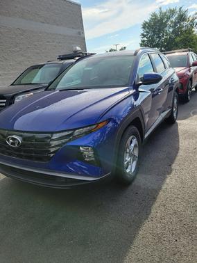 Blue 2022 Hyundai TUCSON SEL