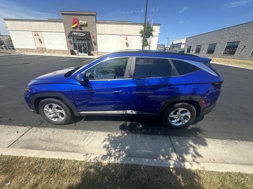 Blue 2022 Hyundai TUCSON SEL