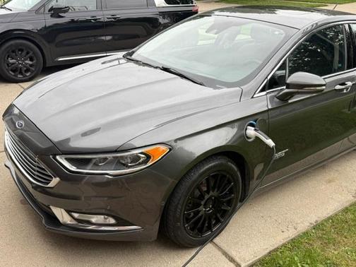 Silver 2017 Ford Fusion Energi Titanium