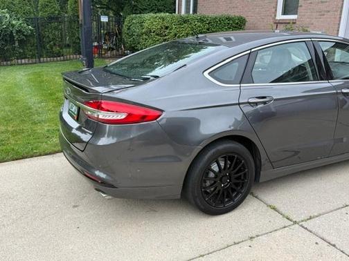 Silver 2017 Ford Fusion Energi Titanium