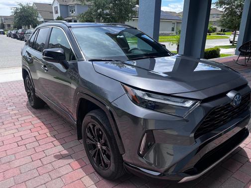 Gray 2024 Toyota RAV4 Hybrid XSE