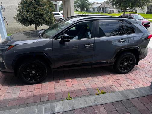 Gray 2024 Toyota RAV4 Hybrid XSE