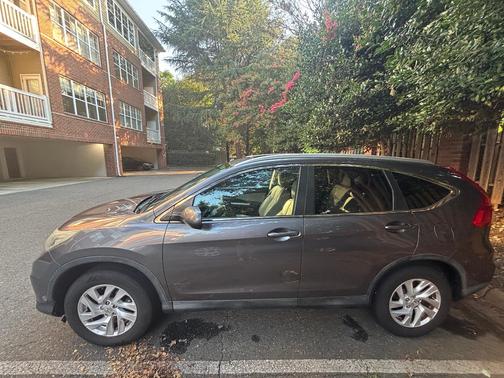 Gray 2016 Honda CR-V EX-L