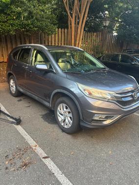 Gray 2016 Honda CR-V EX-L