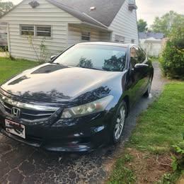Black 2012 Honda Accord EX