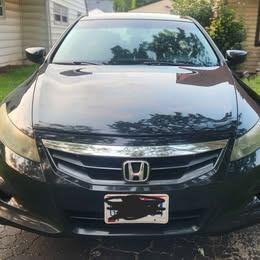Black 2012 Honda Accord EX