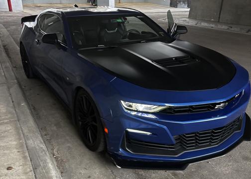 Blue 2020 Chevrolet Camaro 1SS