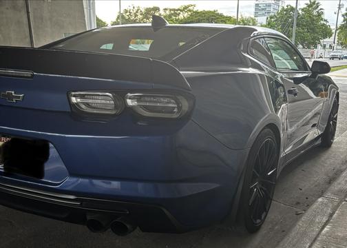 Blue 2020 Chevrolet Camaro 1SS