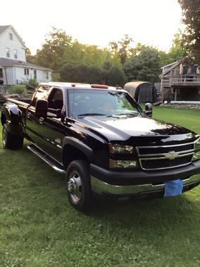 Black 2006 Chevrolet Silverado 3500 LT Crew Cab