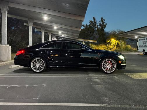 Black 2012 Mercedes-Benz CLS-Class CLS 63 AMG