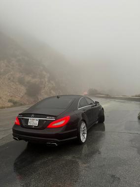 Black 2012 Mercedes-Benz CLS-Class CLS 63 AMG