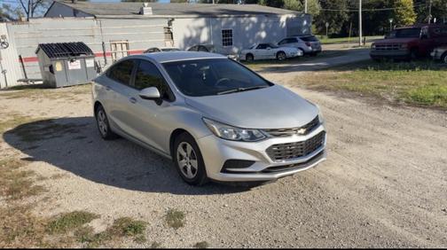 Silver 2018 Chevrolet Cruze LS