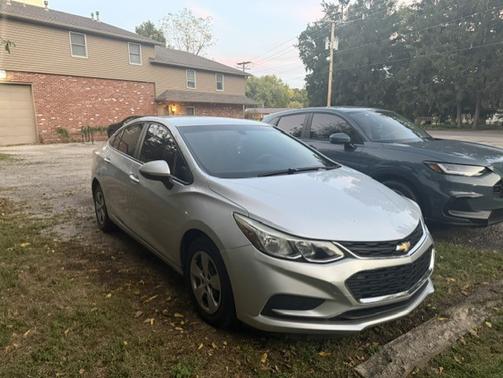 Silver 2018 Chevrolet Cruze LS