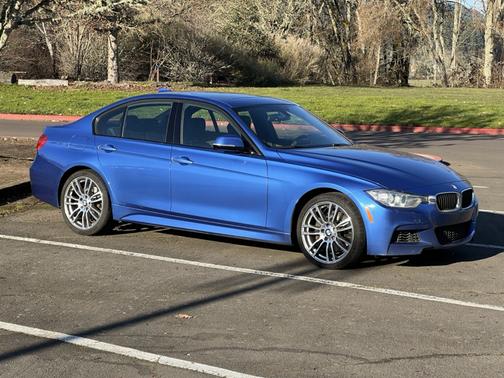 Blue 2014 BMW 335 i xDrive