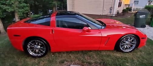 Red 2007 Chevrolet Corvette Base