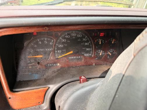 Red 1997 Chevrolet Tahoe LS