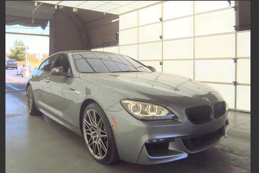 Gray 2015 BMW 650 Gran Coupe i