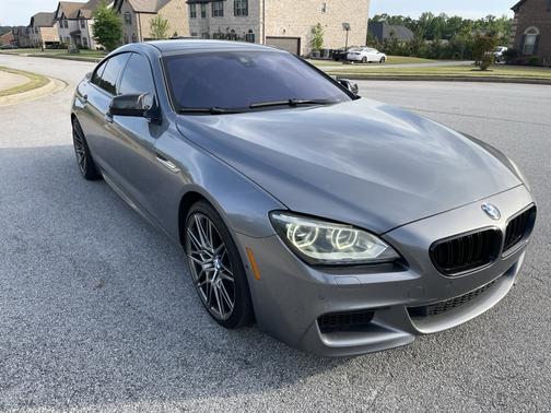 Gray 2015 BMW 650 Gran Coupe i