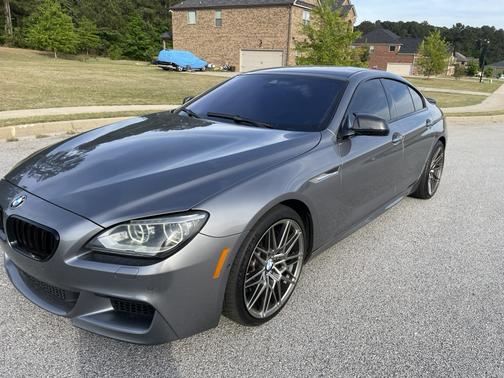 Gray 2015 BMW 650 Gran Coupe i