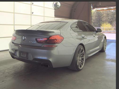 Gray 2015 BMW 650 Gran Coupe i