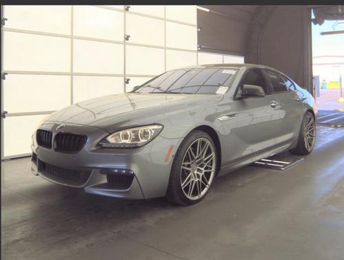 Gray 2015 BMW 650 Gran Coupe i
