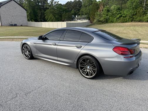 Gray 2015 BMW 650 Gran Coupe i