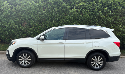 White 2019 Honda Pilot EX-L